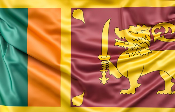 флаг острова Шри-Ланка