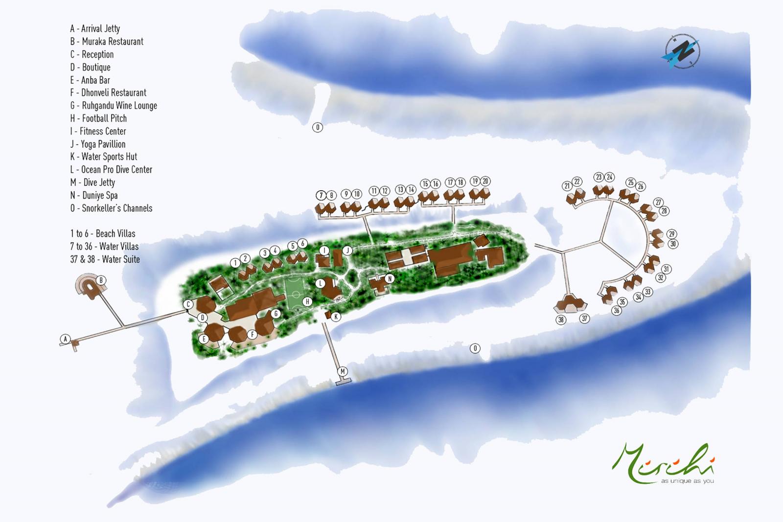 Reethi beach resort карта острова