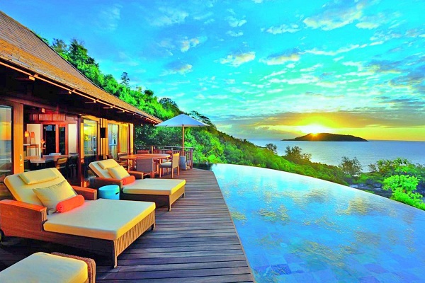 Hillside villa