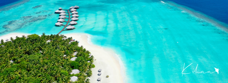 Kihaa Maldives вид на курорт