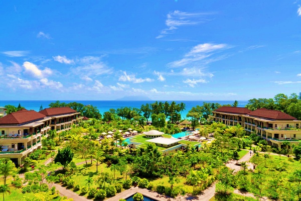 Вид на отель Savoy Seychelles Resort & SPA